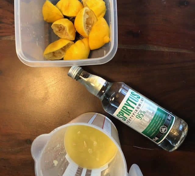 Lemon Liquor Nalevka