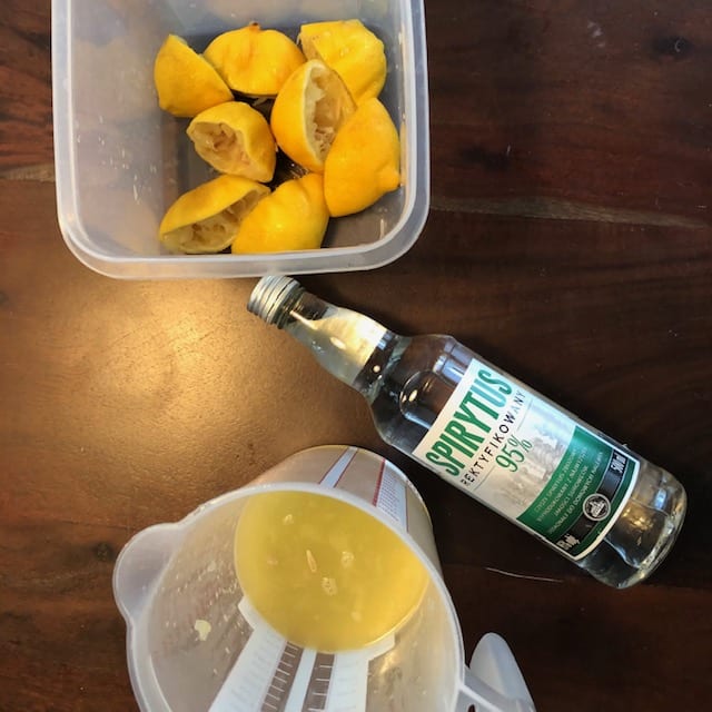 Lemon Liquor Nalevka